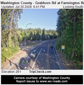 Grabhorn Rd at Farmington Rd